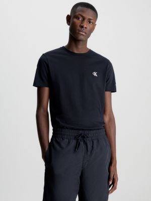 Приталенная футболка Calvin Klein черная