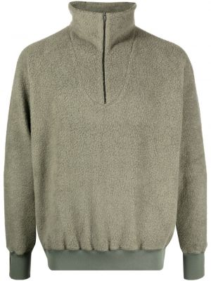 Fleecový sveter Beams Plus zelená
