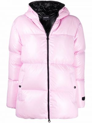 Дута куртка з капюшоном Duvetica, рожева