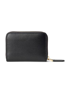 Πορτοφόλι με φερμουάρ Lauren Ralph Lauren μαύρο