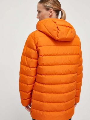 Péřová bunda Marmot oranžová