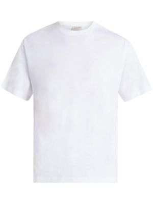Kokvilnas t-krekls Qasimi balts