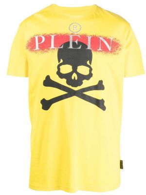 Тениска Philipp Plein жълто