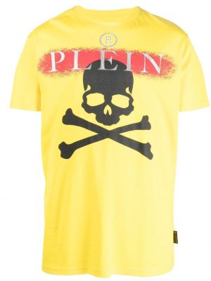 T-shirt Philipp Plein gul