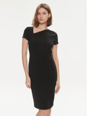 Koktejlové šaty Calvin Klein černé