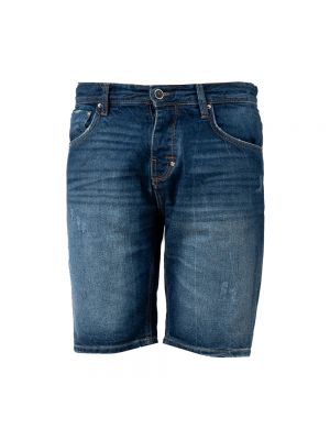 Szorty jeansowe Antony Morato niebieskie
