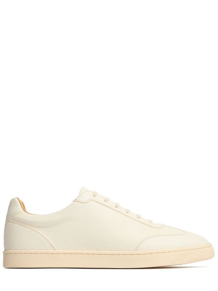 Eleganta sneakers i läder Brunello Cucinelli