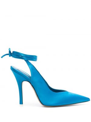 Полуотворени обувки The Attico синьо