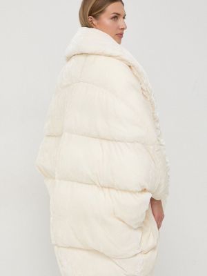 Oversized téli kabát Elisabetta Franchi bézs