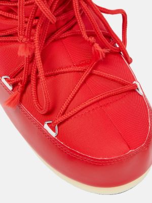 Зимни обувки за сняг Moon Boot червено