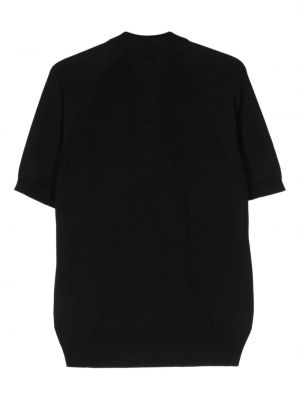 Polo marškinėliai Lardini juoda