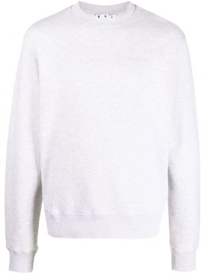 Trykt stripete sweatshirt Off-white