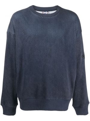 Bavlnený sveter Missoni modrá