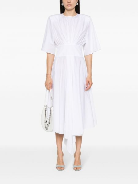 Sukienka midi Alexandre Vauthier biała