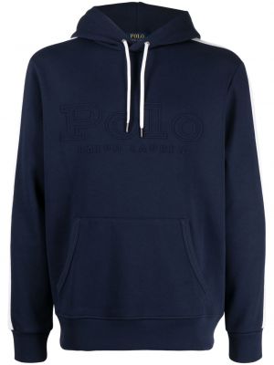 Pamučna hoodie s kapuljačom s vezom Polo Ralph Lauren