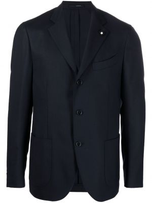 Lang blazer Lardini blå