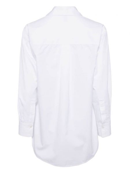Medvilninė marškiniai Kiki De Montparnasse balta