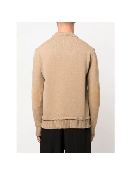 Distressed woll pullover Maison Margiela beige
