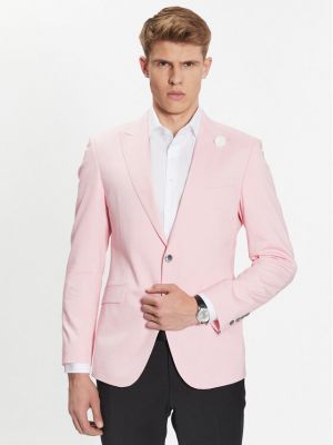 Slim fit kabát Joop! rózsaszín