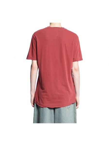 Hemd aus baumwoll mit v-ausschnitt James Perse rot