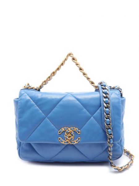 Reťazové tašky Chanel Pre-owned modrá