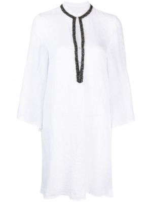 Ленена рокля 120% Lino бяло