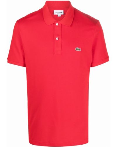 Polo yaka tişört Lacoste kırmızı