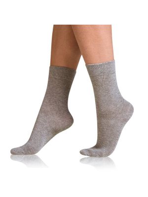Bavlnené ponožky Bellinda sivá