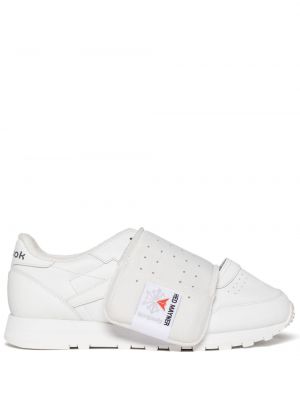 Sneakersy skórzane Reebok Ltd białe