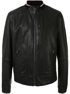 Chaqueta de cuero Bally negro