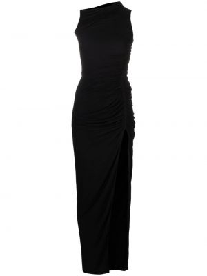 Koktejlkové šaty Rick Owens Lilies čierna