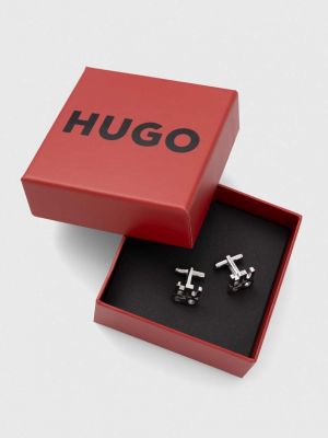 Manžetové knoflíčky Hugo stříbrné