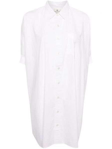 Oversize рокля Denimist бяло