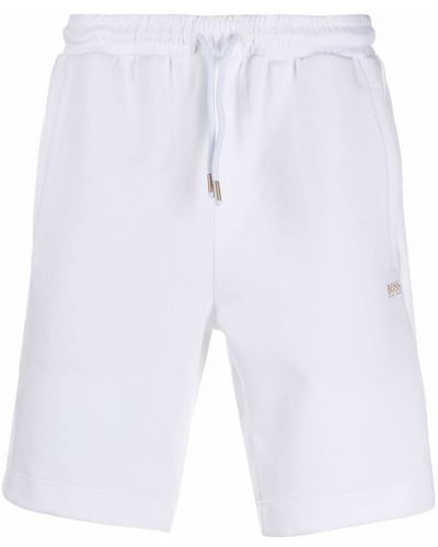 Pantalones cortos deportivos Boss blanco
