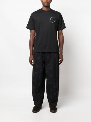 Stern t-shirt aus baumwoll mit print études schwarz