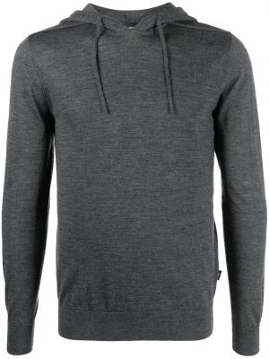 Hoodie Emporio Armani grå