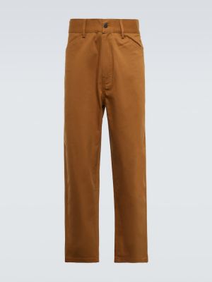 Pantalon chino en coton Adish marron