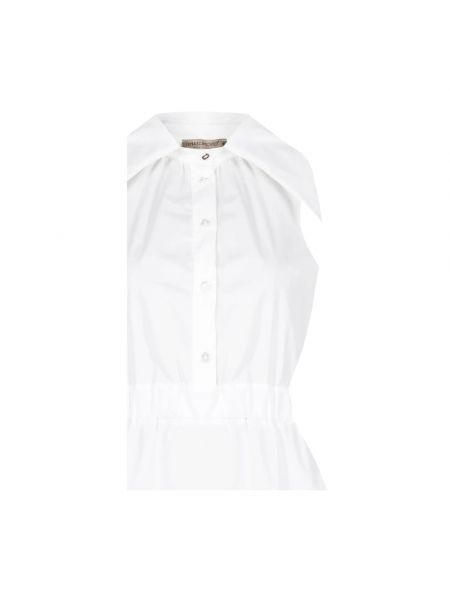 Mini vestido sin mangas Rinascimento blanco