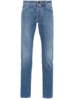 Slim fit skinny jeans Jacob Cohën blau