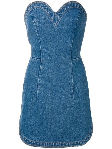 Mini vestido Christopher Kane azul