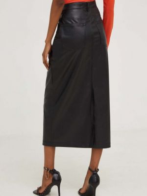 Džínová sukně Answear Lab černé