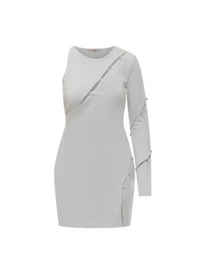 Sukienka mini z dziurami Chiara Ferragni Collection biała
