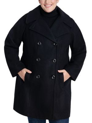 Пальто Anne Klein черное