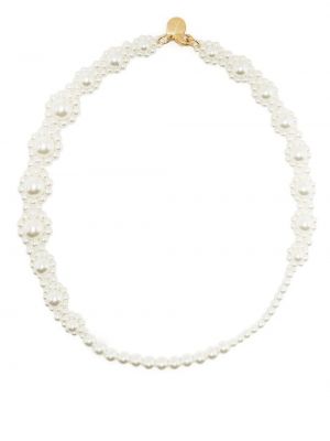 Ogrlica z perlami Simone Rocha