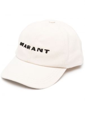 Medvilninis siuvinėtas kepurė su snapeliu Marant