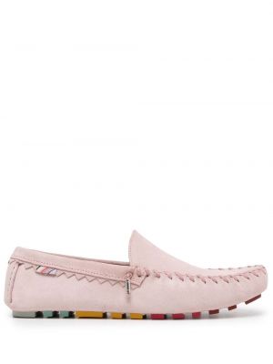 Pantofi loafer din piele de căprioară Paul Smith roz