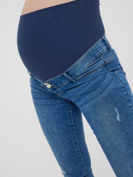 Jeans skinny Vero Moda Maternity bleu