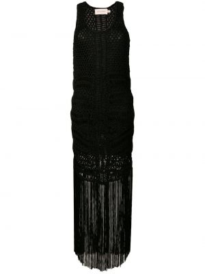 Večernja haljina Cecilia Prado crna