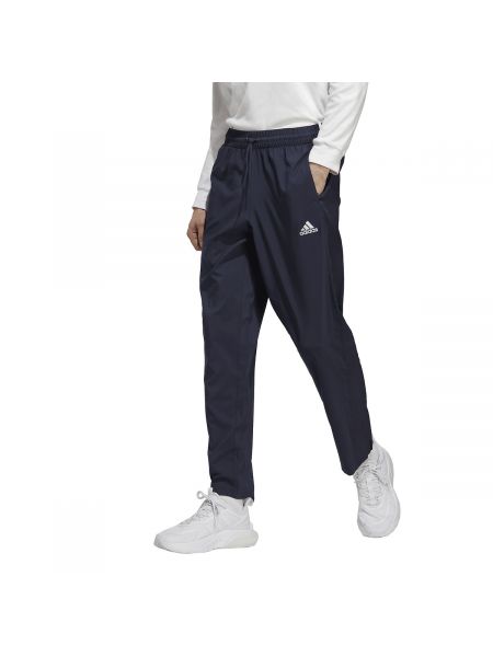 Pantalones con bordado Adidas Performance azul