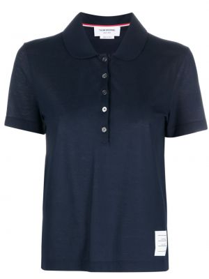 Polo marškinėliai Thom Browne mėlyna